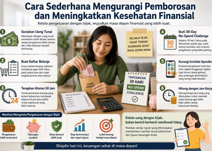 Cara Sederhana Mengurangi Pemborosan dan Meningkatkan Kesehatan Finansial