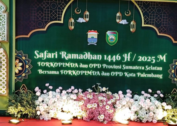 Pererat Silaturahmi, Wali Kota Palembang Sambut Forkopimda dan OPD Sumsel dalam Safari Ramadan 1446 H