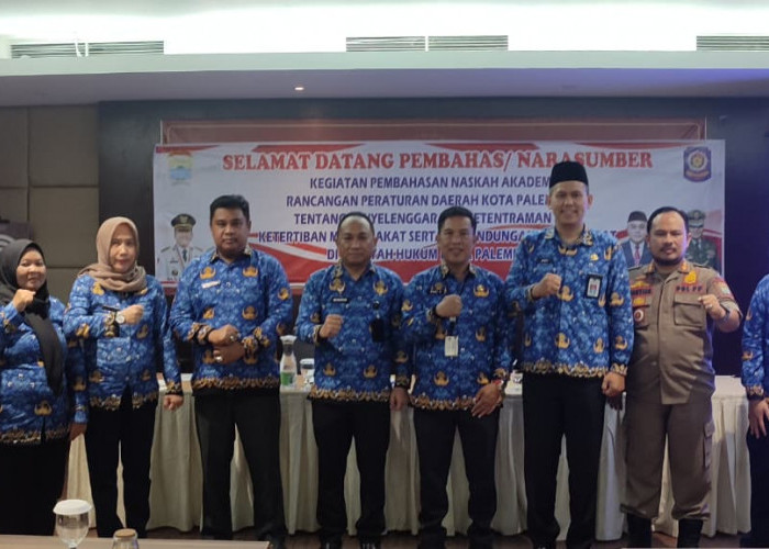 Kanwil Kemenkum Sumsel Dorong Penyempurnaan Ranperda Ketertiban Umum Kota Palembang