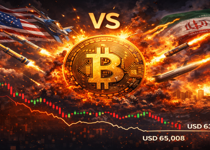 Bitcoin Stabil di Tengah Eskalasi Konflik Timur Tengah, Volatilitas Masih Tinggi di Kisaran USD66.000