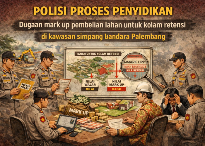 Korupsi Kolam Retensi Jadi Atensi Khusus, Polda Sumsel Pastikan Prosesnya Terus Berjalan