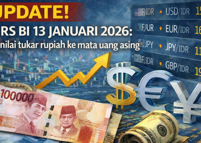 Update! Kurs BI 13 Januari 2026: Cek Nilai Tukar Rupiah ke Mata Uang Asing