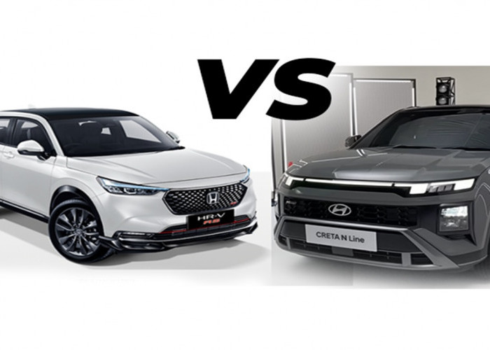 Hyundai Creta N Line dan Honda HR-V RS, Mana Yang Lebih Baik ? 