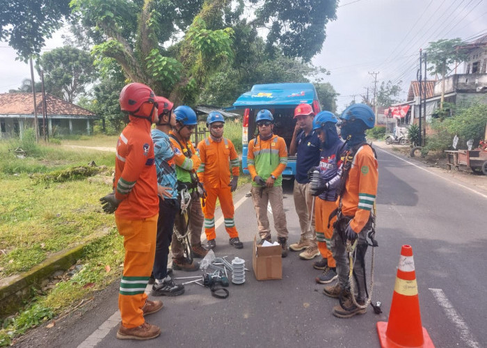 PLN Hadirkan Layanan Andal Tanpa Padam, Pemasangan CLD Dilakukan dengan Metode PDKB di Prabumulih