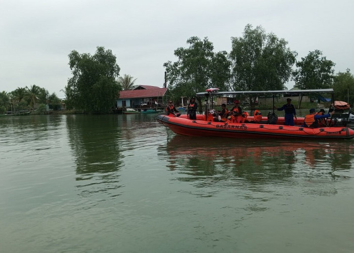 Hari Kedua Pencarian Korban Speed Boat Tubrukan di Perairan Tanjung Serai Dilanjutkan