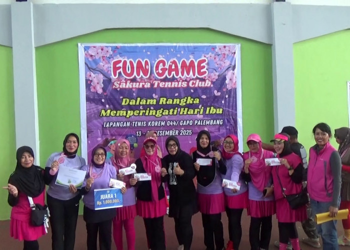 Fun Game Sakura Tennis Ditutup Penuh Antusias