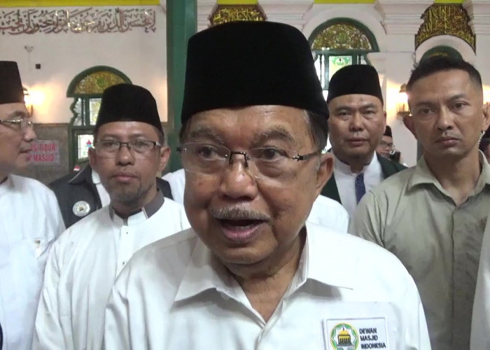 JK Ajak Umat Islam di Palembang Makmurkan Masjid Selama Ramadan