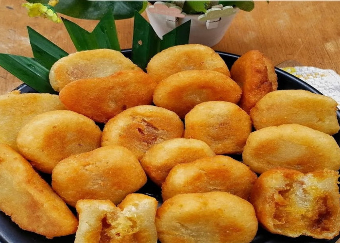 Si Manis  Gurih dan Legit, Kue Gomak Jajanan Pasar Khas Palembang