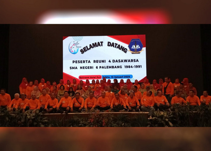 SMA Negeri 6 Palembang Gelar Reuni Akbar Lintas Angkatan Tahun 2024