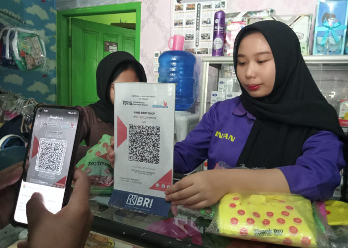 Belanja Praktis di NKHZ Baby Shop Tumbuh dengan QRIS BRI