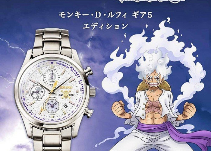 Seiko X One Piece Rilis Jam Tangan Kolaborasi Monkey D. Luffy Gear 5 Sun God Nika Edition