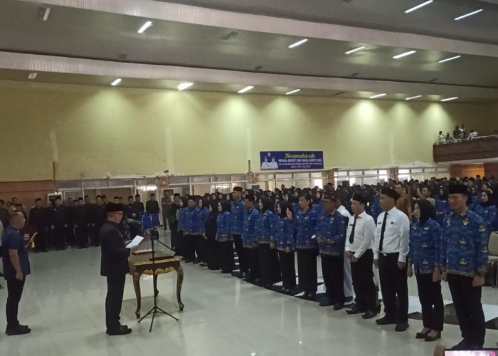 767 PPPK Dilantik, Teddy Meilwansyah Himbau BerAkhlak