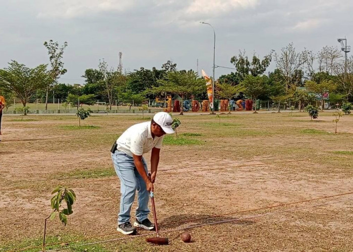 Kajasdam II Sriwijaya Ikuti Turnamen Woodball HUT Ke-79 TNI