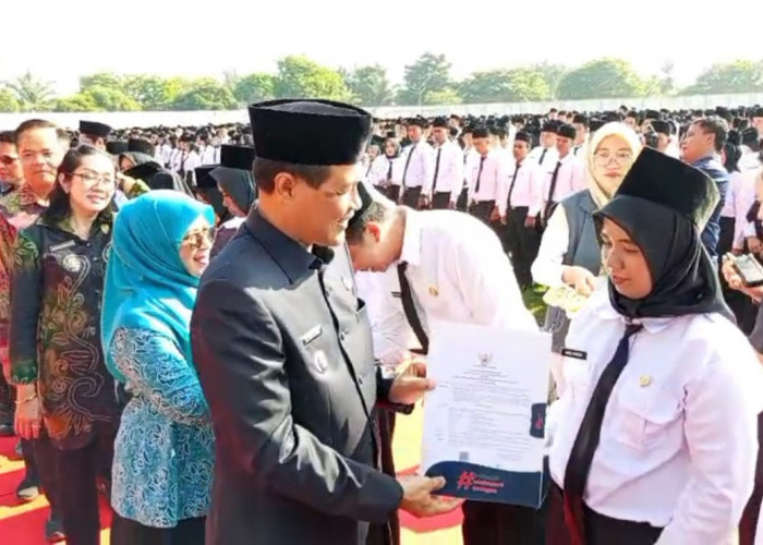 Muara Enim Terima Alokasi 484 PPPK Paruh Waktu 
