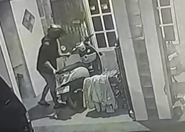 Sudah Dirantai, Motor Warga Seberang Ulu Tetap Raib Dicuri Maling