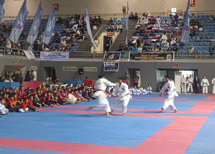 Peringati HUT TNI Ke 80,Kodam II/Sriwijaya Gelar Open Tournamen Karate Piala Pangdam II/Sriwijaya