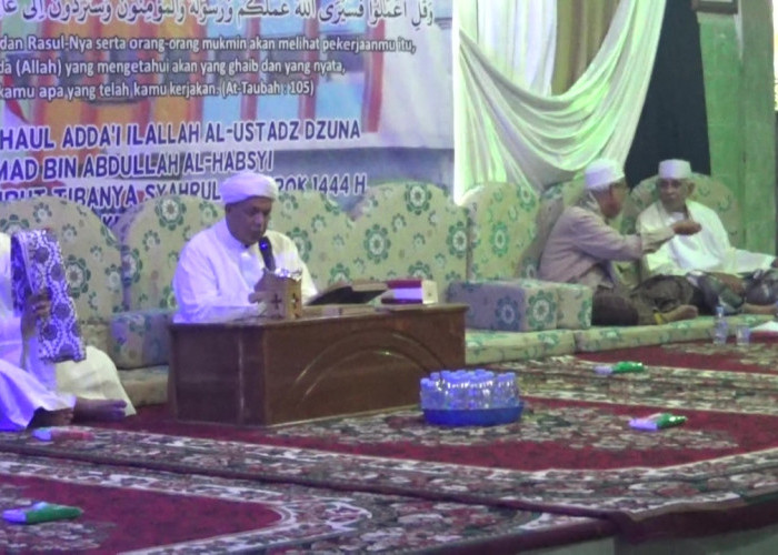 Pesantren Ar-riyadh Palembang Gelar Haul Ad-da’i ilallah Al-Habib Ahmad bin Abdullah Al-Habsyi