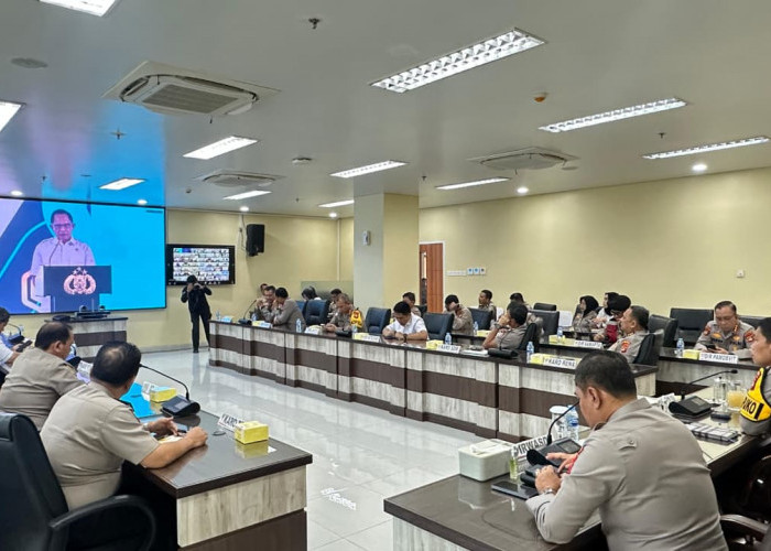 Rapim Polri 2026, Polda Sumsel Perkuat Komitmen Jaga Kamtibmas