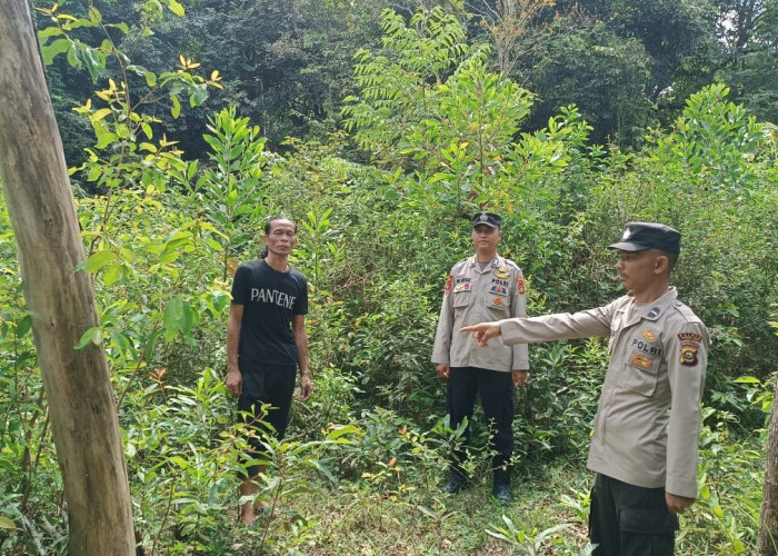 Antisipasi Karhutla, Polsek Tanjung Batu Imbau Warga di Wilayah Rawan
