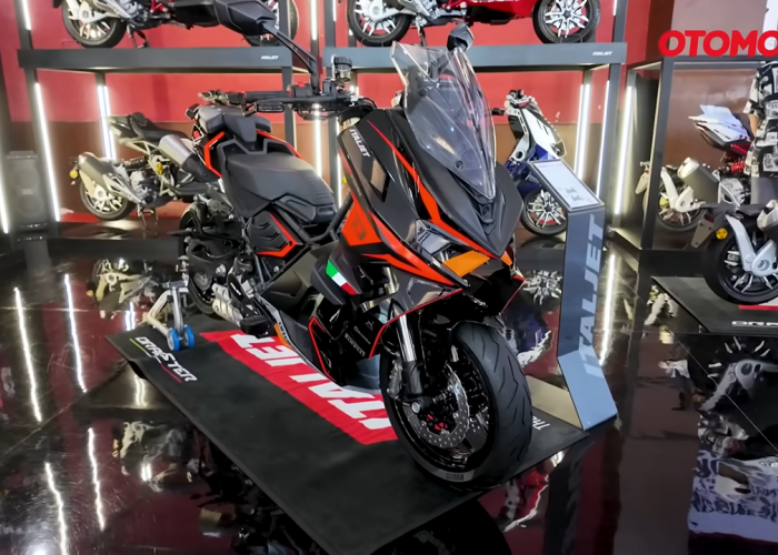 Italjet Dragster 459 Twin Resmi Tampil di Indonesia, Skutik Agresif Rp395 Juta!