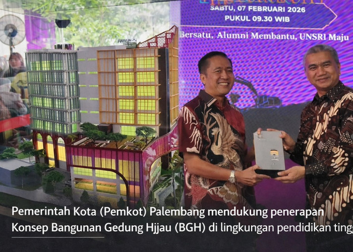 Pemkot Palembang Apresiasi Gedung Hijau FT Unsri 