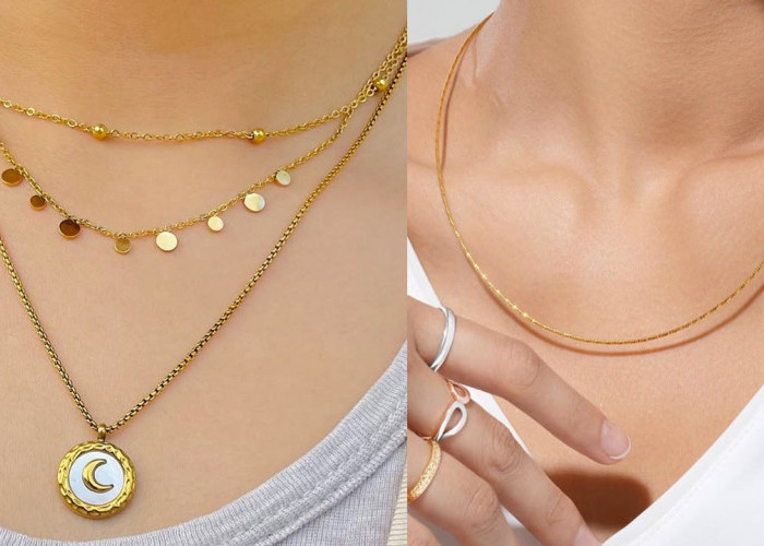 Model Kalung Emas Tipis Bernilai Tinggi Perpaduan Estetika dan Investasi