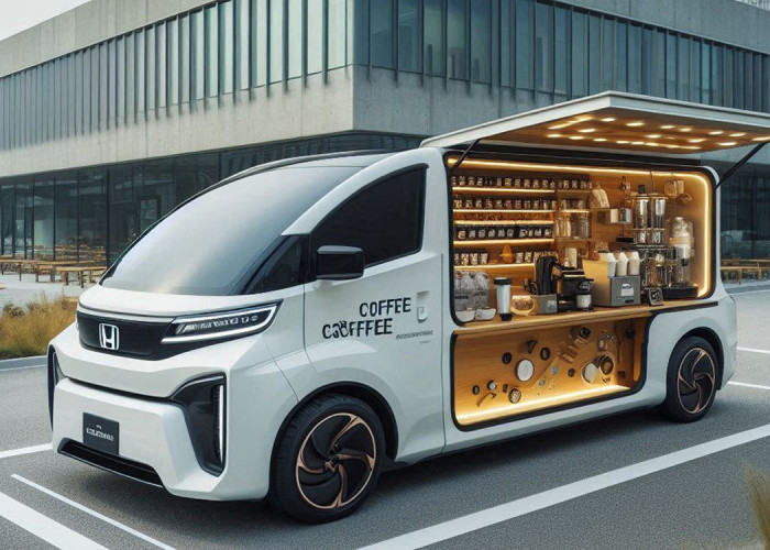 Transformasi Kreatif, Honda N-VAN EV Prototype Jadi Kedai Kopi Bergerak