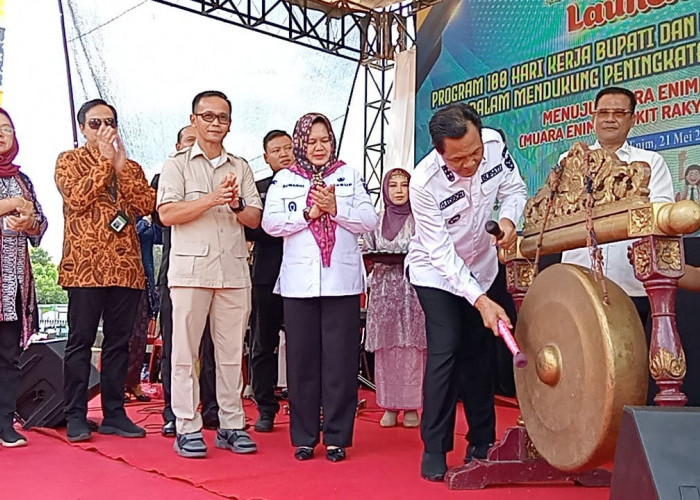 Bupati dan Wakil Bupati Muara Enim Realisasikan 100 Hari Kerja dengan Luncurkan Program Unggulan MEMBARA