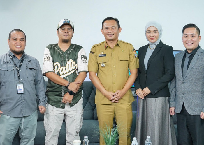 Kunjungi PALTV, PJ Walikota Palembang Dorong Perkembangan Pariwisata 