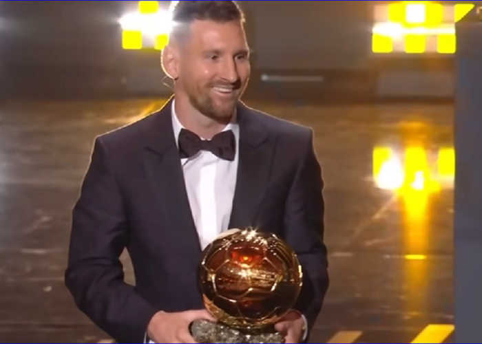 Lionel Messi Kembali Raih Penghargaan Ballon D'or Ke-8 Tahun 2023 di Paris