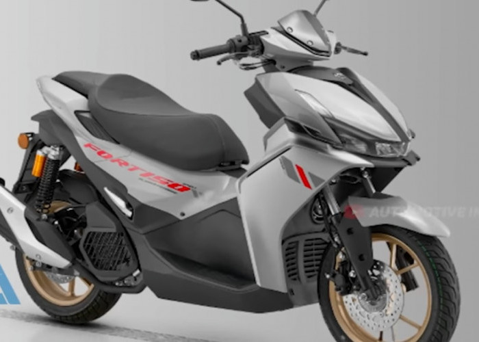 QJ Motor Viento 180: Desain Mirip Aerox, Harga Bikin Kaget