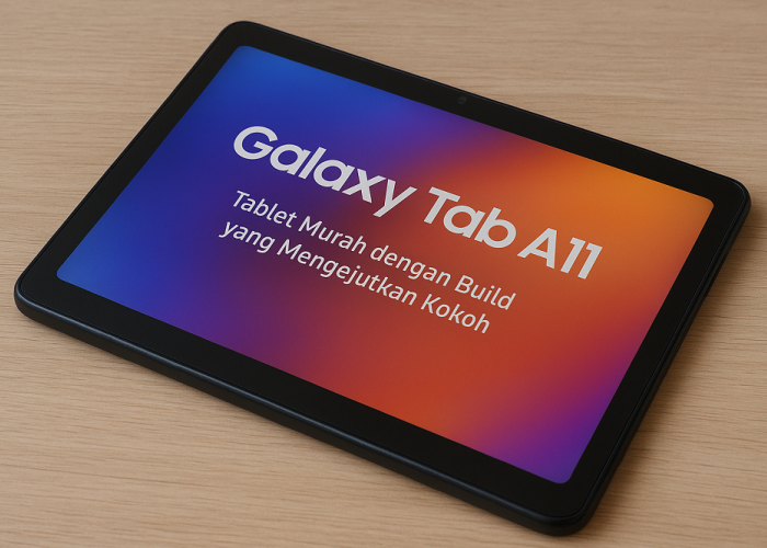 Baterai Tahan Lama! Galaxy Tab A11 Diklaim Mampu Menemani Aktivitas Seharian