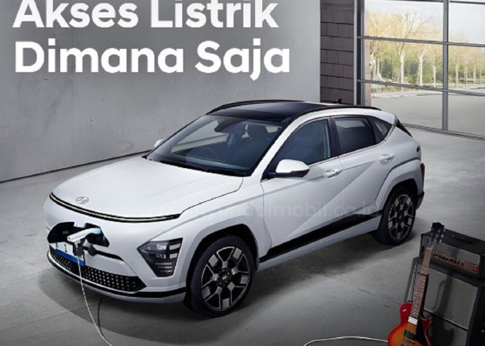 Hyundai KONA Electric: Akses Listrik Dimana Saja dengan Fitur Vehicle-to-Load (V2L)