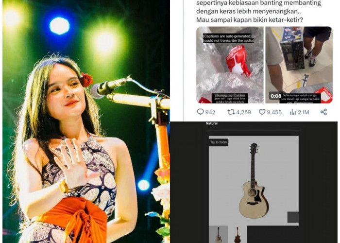 Miris! Gitar Puluhan Juta Rupiah Milik Musisi Fanny Soegi Rusak di Bagasi Pesawat, Ini Tanggapan Maskapai
