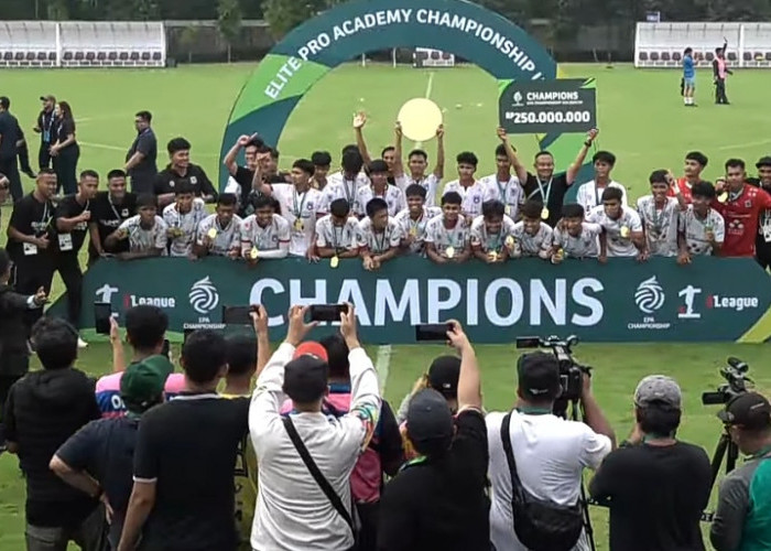 Sumsel United U-19 Ukir Sejarah, Juara EPA Championship 2026 Setelah Comeback Dramatis atas Persiku Kudus