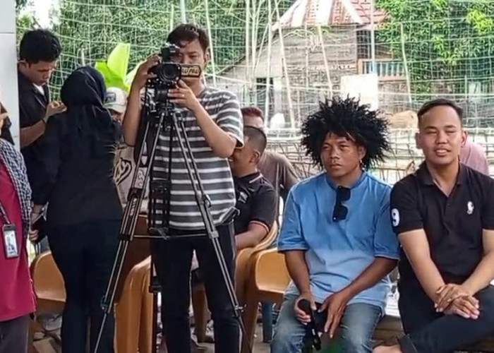 Keluarga Besar Palembang TV Gelar Silaturahmi di Desa Limbang Jaya, Pererat Kebersamaan Pasca Lebaran