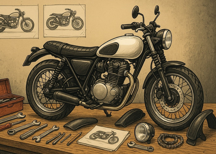 Langkah Awal Membangun Motor Custom: Panduan Untuk Pemula