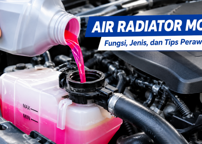 Air Radiator Mobil Berperan Penting Menjaga Performa Mesin, Ini Tips Perawatannya