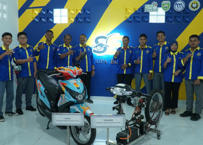 PLN UID S2JB Resmikan Bengkel Konversi Motor Listrik Pertama di Provinsi Sumatera Selatan