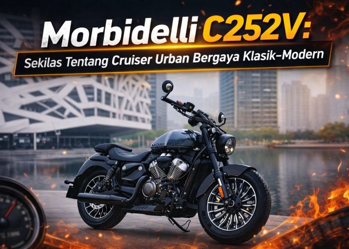 Morbidelli C252V: Sekilas Tentang Cruiser Urban Bergaya Klasik-Modern