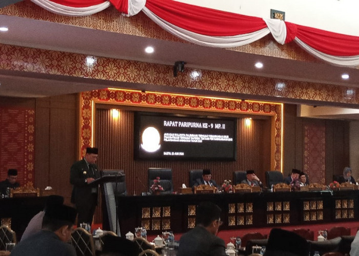  Jawaban Pj Walikota Palembang Terhadap Pandangan Fraksi-Fraksi Dalam Rapat Paripurna