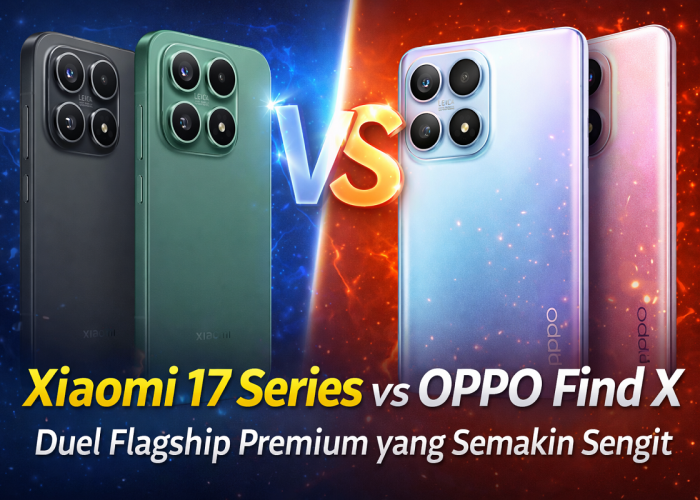 Xiaomi 17 Series vs OPPO Find X, Duel Flagship Premium yang Semakin Sengit
