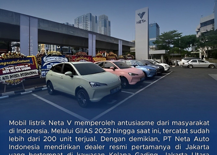 Mobil Listrik Neta V menjadi Inovasi Purna Jual, PT Neta Auto Indonesia Menyediakan Jaminan Layanan Terbaik 