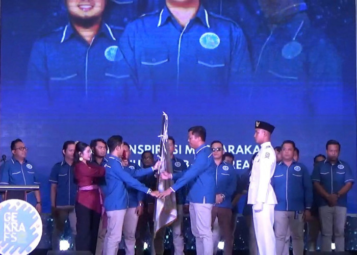 Pengurus DPC Gekrafs Palembang Dilantik, Soroti UMKM dan Gelar Lomba Kreatif