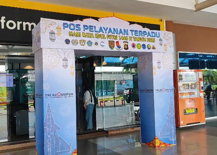 Siap Mudik Nyaman! Bandara SMB II Resmi Buka Posko Terpadu Lebaran