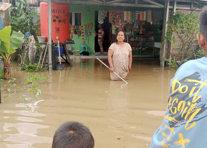 4 Perumahan di Kecamatan Talang Kelapa Terendam Banjir