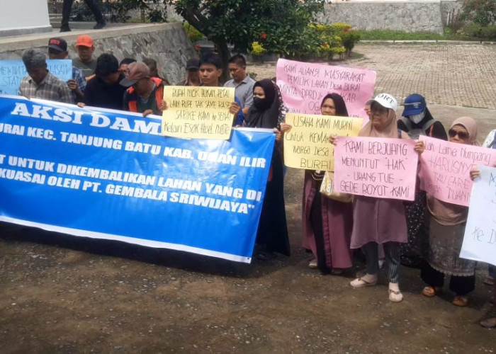 Puluhan Warga Datangi DPRD Ogan Ilir Nuntut Tanah 60 Tahun yang Dikuiasai PT Gembala 
