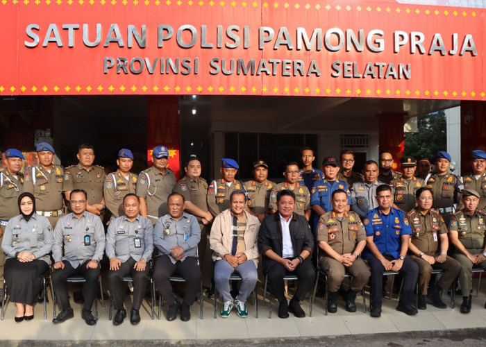 Wakil Menteri Hukum Sosialisasikan KUHP Baru di Palembang, Kunjungi Satpol PP Provinsi Sumatera Selatan