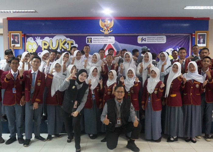 Ratusan Siswa SMK Negeri 2 Palembang Antusias Ikuti RuKI Go To School: Kenali Hak Cipta, Jauhi Plagiarisme!