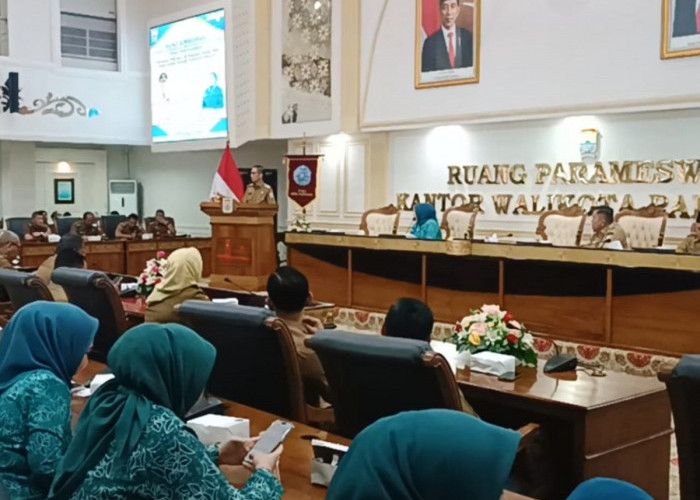 Pj Walikota Palembang Membuka Rakor PKK Tingkat Kota Palembang 2024 